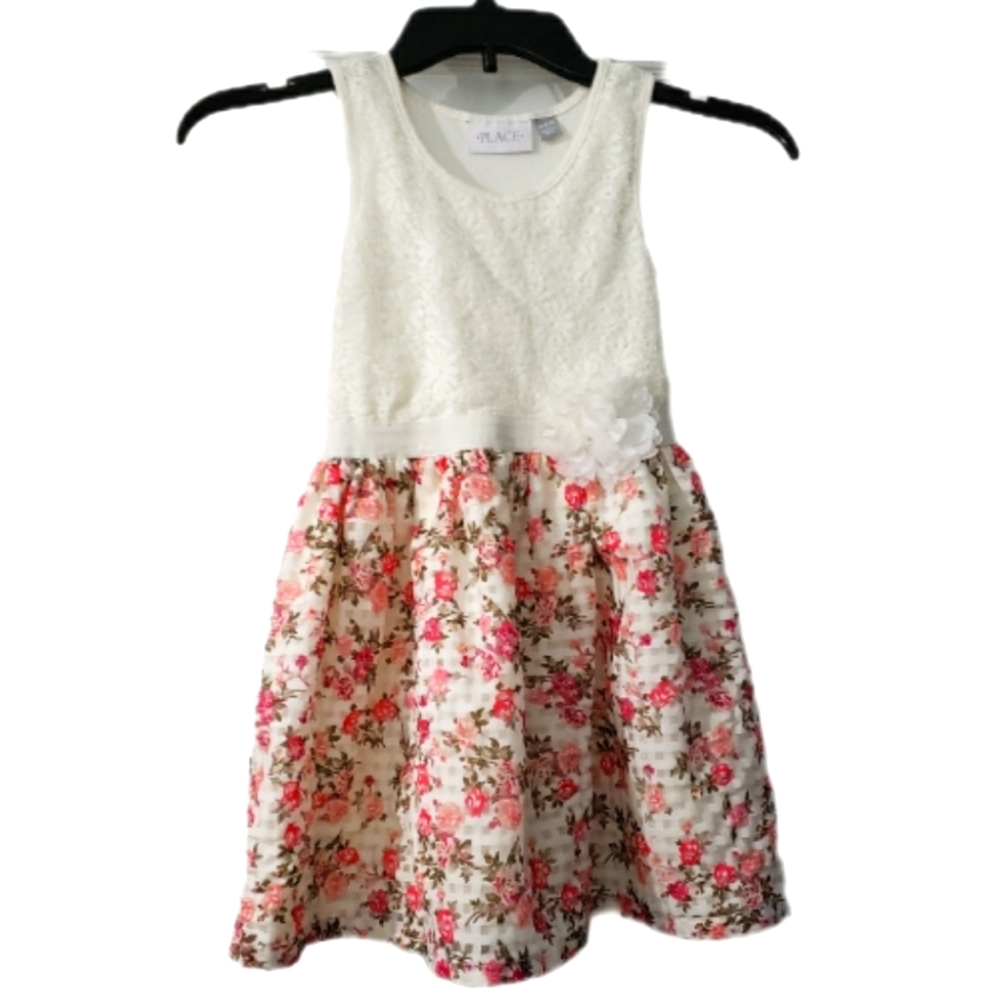 The Children's Place Floral Dress sz 5/6